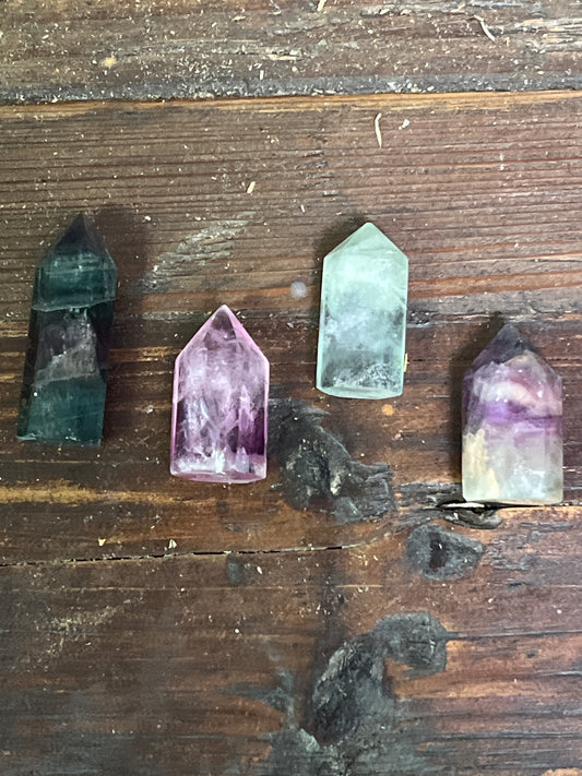 Fluorite Points - Mini