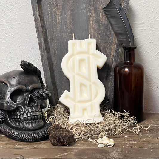 Dollar Sign Candle (Large)